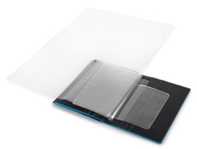 Обложка для документов Piquadro Blue Square PP5246B2R/N черный натур.кожа