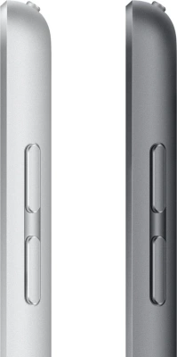 Планшет Apple iPad 2021 A2602 A13 Bionic 6С RAM3Gb ROM64Gb 10.2" IPS 2160x1620 iOS серый космос 8Mpix 12Mpix BT WiFi 10hr