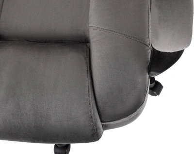 Кресло руководителя Бюрократ CH-800 Fabric темно-серый крестов. пластик