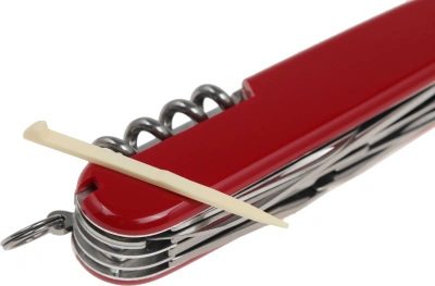 Нож перочинный Victorinox Huntsman (1.3713) 91мм 15функц. красный карт.коробка