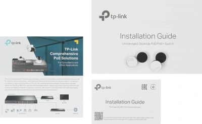 Коммутатор TP-Link TL-SF1008LP (L2) 8x100Мбит/с 4PoE 41W неуправляемый