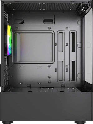 Корпус Accord ACC-285-02B черный без БП mATX 5x120mm 1xUSB2.0 1xUSB3.0 audio