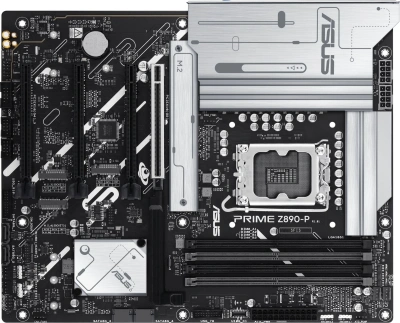 Материнская плата Asus PRIME Z890-P Soc-1851 Intel Z890 4xDDR5 ATX AC`97 8ch(7.1) 2.5Gg RAID+HDMI+DP