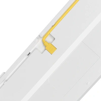 Клавиатура A4Tech S87 Energy механическая белый USB for gamer LED (S87 USB ENERGY WHITE) кабель 1.8м