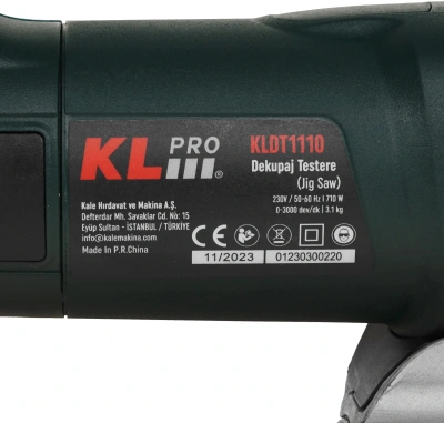 Лобзик Klpro KLDT1110 710Вт 3000ходов/мин от электросети