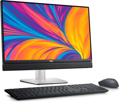 Моноблок Dell Optiplex 7420 Plus 23.8" Full HD i7 14700 (2.1) 32Gb SSD1Tb UHDG 770 CR Windows 11 Pro GbitEth WiFi BT 240W клавиатура мышь Cam черный 1920x1080