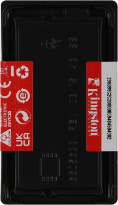 Память DDR4 8Gb 3200MHz Kingston KVR32S22S8/8 VALUERAM RTL PC4-25600 CL22 SO-DIMM 260-pin 1.2В single rank Ret