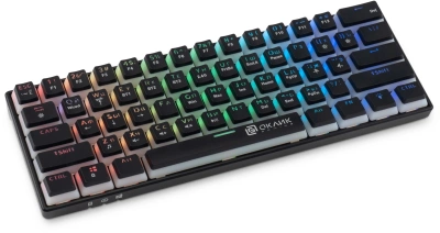 Клавиатура Оклик K763W механическая черный USB беспроводная BT/Radio Multimedia for gamer LED (1920548) кабель 1.5м