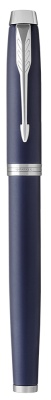 Ручка роллер Parker IM Core T321 (1931661) Matte Blue CT F черн. черн. подар.кор.