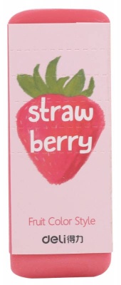 Ластик Deli 71050 108х40х12мм ассорти индивидуальная картонная упаковка