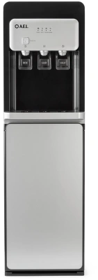 Кулер AEL LD-AEL-806a напольный электронный черный/серебристый