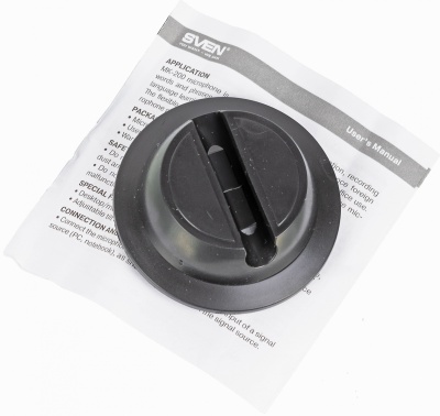 Микрофон проводной Sven MK-200 1.8м черный