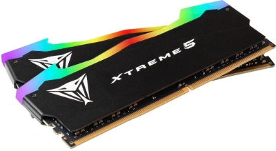 Память DDR5 2x16GB 8000MHz Patriot PVXR532G80C38K Viper Xtreme 5 RGB RTL Gaming PC5-64000 CL38 DIMM UDIMM 288-pin 1.45В с радиатором Ret