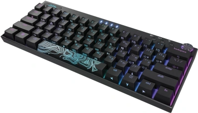 Клавиатура GMNG GG-KB500XW механическая черный USB беспроводная BT/Radio Multimedia for gamer LED (1910516) кабель 1.8м