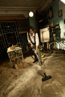 Строительный пылесос Karcher WD 6 P S V-30/6/22/T 1300Вт (уборка: сухая/влажная/выдув/сбор воды) желтый