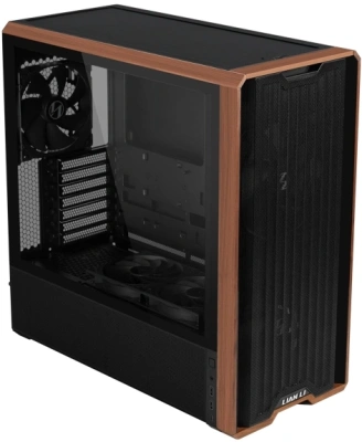 Корпус Lian-Li Lancool 217X черный без БП ATX 7x120mm 3x140mm 2xUSB3.0 audio bott PSU