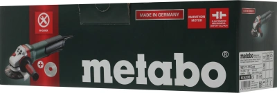 Углошлифовальная машина Metabo WEV 11-125 Quick 1100Вт 10500об/мин рез.шпин.:M14 d=125мм (603625000)