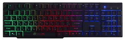Клавиатура Оклик 780G SLAYER черный USB for gamer LED (412899) кабель 1.5м