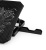Подставка для ноутбука Buro BU-LCP150-B213 15"335x265x22мм 74.35дБ 1xUSB 2x 140ммFAN 480г металлическая сетка/пластик черный