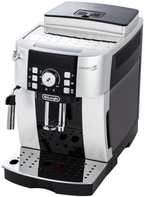 Кофемашина Delonghi Magnifica S ECAM 21.117.SB 1450Вт серебристый/черный
