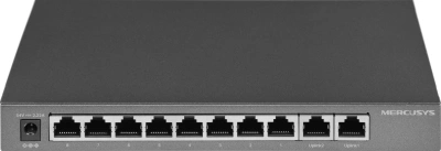 Коммутатор Mercusys MS110GMP (L2) 10x1Гбит/с 8PoE+ 111W неуправляемый