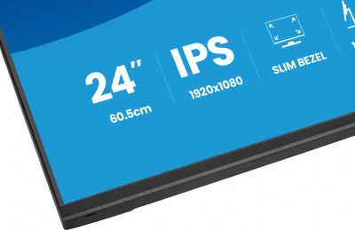 Монитор Iiyama 23.8" ProLite XB2497HSU-B1 черный IPS LED 16:9 M/M матовая HAS Piv 250cd 178гр/178гр 1920x1080 100Hz DP FHD USB 4.7кг