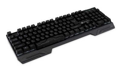 Клавиатура Оклик 709G черный USB for gamer LED (1788144) кабель 1.8м
