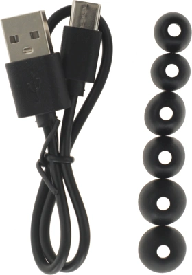 Гарнитура внутриканальные Hyundai Select H-EP203 черный беспроводные bluetooth в ушной раковине (HEP203B)