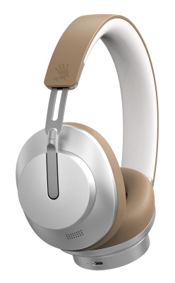 Наушники накладные A4Tech Bloody MH390 хаки беспроводные bluetooth оголовье (MH390 KHAKI)
