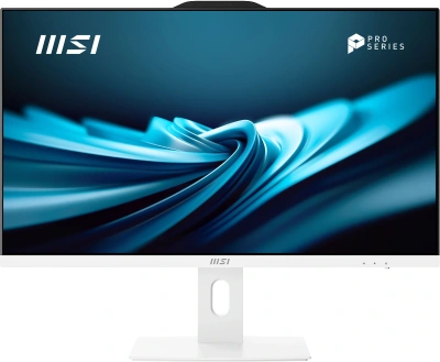 Моноблок MSI Pro AP272P 14M-1211RU 27" Full HD i5 14400 (2.5) 16Gb SSD512Gb UHDG 730 Windows 11 Pro GbitEth WiFi BT 120W клавиатура мышь Cam белый 1920x1080