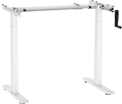 Подстолье Cactus CS-MDF-WT механический каркас белый 133x72x60см