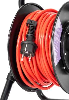 Сетевой удлинитель Buro BU-PSR4.30/G-20 30м (4 розетки) оранжевый (коробка)