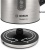 Чайник электрический Bosch TWK4P 1.7л. 2400Вт нержавеющая сталь/черный корпус: металл/пластик (TWK4P440)