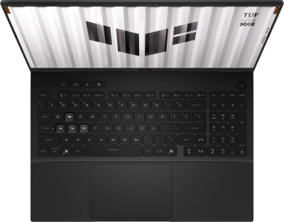 Ноутбук Asus TUF Gaming F16 FX608JHI-TU216 Core i5 14450HX 16Gb SSD512Gb NVIDIA GeForce RTX5050 8Gb 16" IPS WUXGA (1920x1200) без ОС grey WiFi BT Cam (90NR0NA1-M00BJ0)