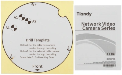 Камера видеонаблюдения IP Tiandy TC-C34KN I3/E/Y/C/2.8mm/V4.3 2.8-2.8мм цв. корп.:белый (TC-C34KN I3/E/Y/C/2.8/V4.3)