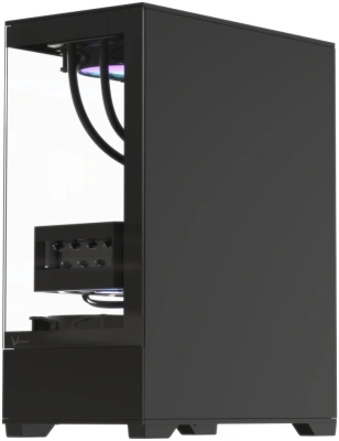 Корпус Formula Crystal Z1 V2 черный без БП ATX 6x120mm 2x140mm 1xUSB2.0 1xUSB3.0 audio bott PSU