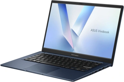 Ноутбук Asus VivoBook 14 X1404VA-I712512 Core i7 1355U 12Gb SSD512Gb Intel UHD Graphics 14" IPS FHD (1920x1080) Windows 11 Home Multi Language blue WiFi BT Cam (90NB10I1-M016A0)