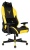 Кресло игровое Knight Neon черный/желтый соты экокожа с подголов. крестов. металл Кресло игровое Knight Neon черный/желтый соты экокожа с подголов. крестов. металл