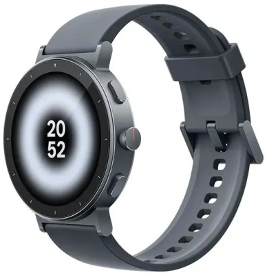 Смарт-часы Realme Watch S5 44мм 1.43" AMOLED корп.серый рем.серый (6941764490468)