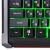 Клавиатура Оклик 710G BLACK DEATH черный/оранжевый USB Multimedia for gamer LED (476393) кабель 1.5м