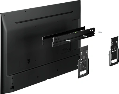 Кронштейн для телевизора Hyundai SL-X3 черный 32"-65" макс.75кг настенный фиксированный