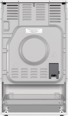 Плита Электрическая Gorenje GEC5C42WG белый стеклокерамика (без крышки)