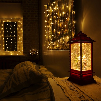 Фонарь Neon-Night Home Дед Мороз 1лам. ПВХ/медь (501-062)