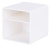 Подставка Deli ENS011WHITE Nusign 2отд. для письменных принадлежностей 84х84х86мм белый пластик Подставка Deli ENS011WHITE Nusign 2отд. для письменных принадлежностей 84х84х86мм белый пластик