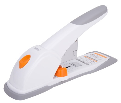 Степлер мощный Deli E0487 23/6 23/8 23/10 23/13 (80листов) ассорти/белый 100скоб коробка