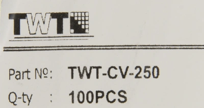 Стяжка пластиковая Lanmaster TWT-CV-250 250x4.5мм (упак:100шт) нейлон 6.6 внутри помещений