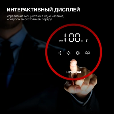 Пылесос Hyundai HYV-S7970 500Вт серый/синий