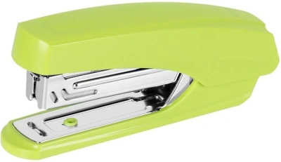 Степлер Deli E0238Sgreen N10 (15листов) встроенный антистеплер зеленый 50скоб закрытый коробка