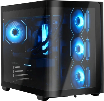 ПК Bloody BD-PC CZ79V3 MT i7 14700KF (3.4) 64Gb SSD1Tb RTX5070 12Gb Windows 11 Home 64 2.5xGbitEth 750W черный (RUS) (2170113)