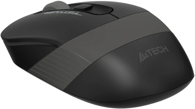 Мышь A4Tech Fstyler FG10S черный/серый оптическая 2000dpi silent беспров. USB для ноутбука 4but (FG10S GREY)